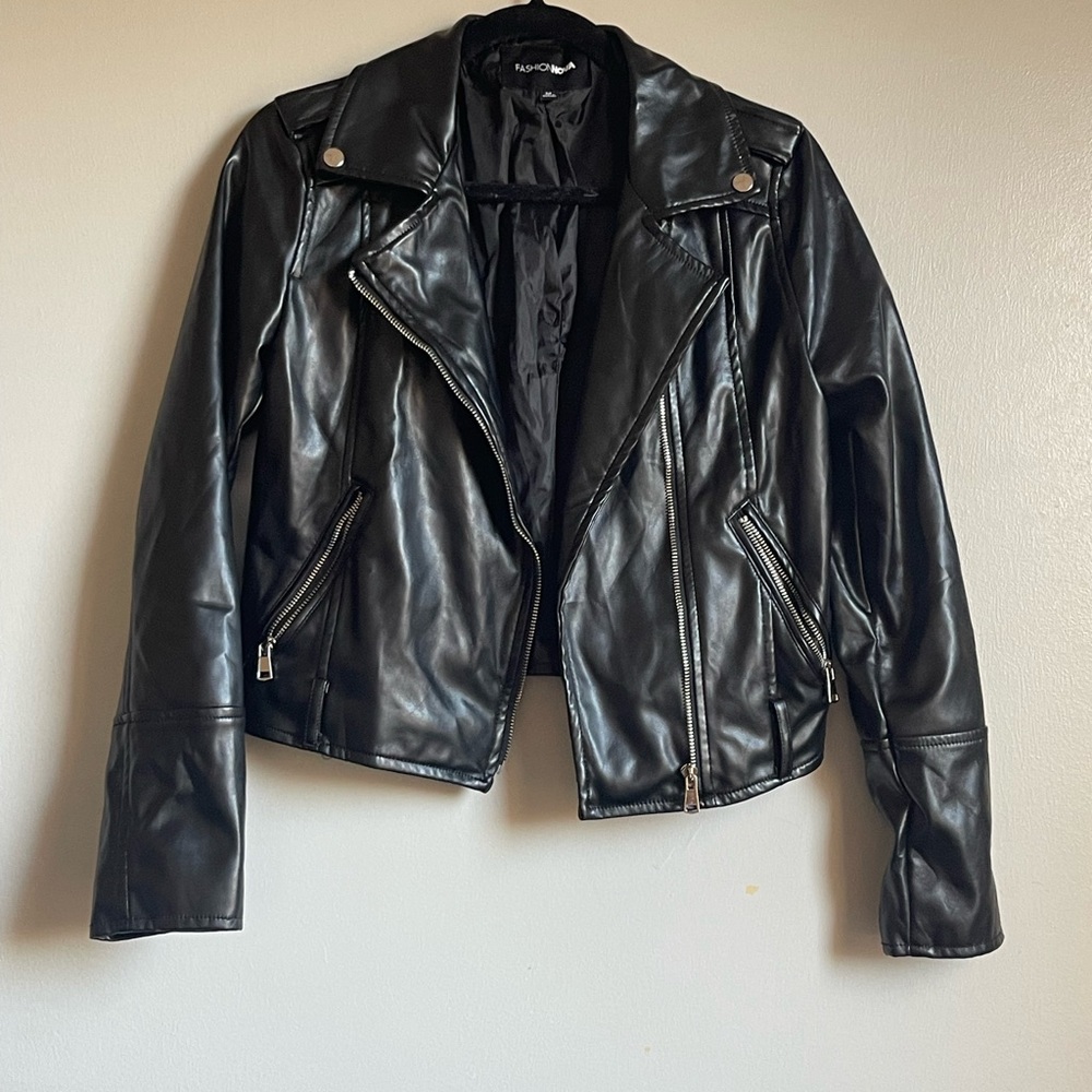 Faux Leather Jacket